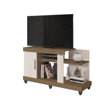 Rack Com Porta Para TV Até 42 Polegadas Canadá Multiuso Sala - Móveis ...
