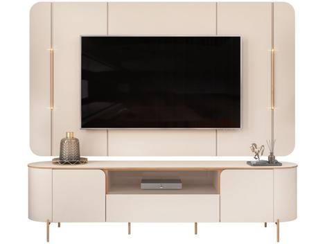 Rack para TV até 75" 1 Gaveta 2 Portas DJ Móveis Areta