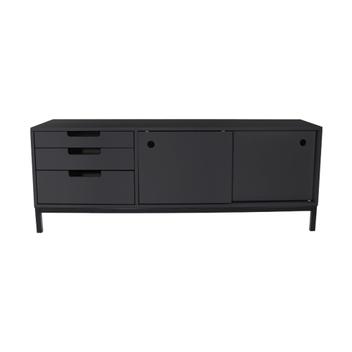 Rack Portugal - Base em Aço - Preta - shopshop - Rack - Magazine Luiza