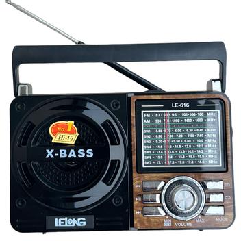 Radio a Pilha e Tomada FM/AM Retro Com Antena Completo Xbass