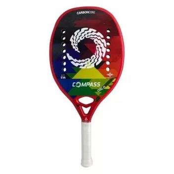 Raquete De Beach Tennis Compass Oslo Vermelha - Raquete de Beach Tennis ...