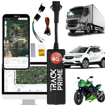 Rastreador Veicular Gps 4g + Chip M2m + Plataforma c/ App - Track Prime ...