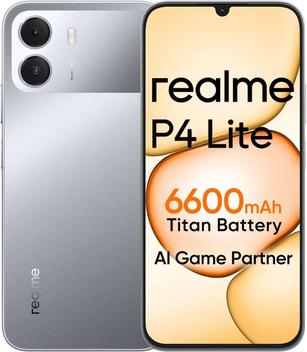 Realme P4 Lite 4g 256gb Cinza - Dual Chip