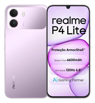 Realme P4 Lite 4g 256gb Violeta - Dual Chip