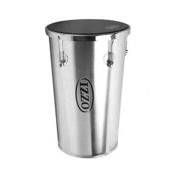 Rebolo izzo 12 pol x 50 cm aluminio conico c/ pele napa - Pele para ...