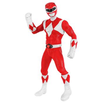 Red Ranger Boneco Clássico Power Ranger Vermelho Articulado Grande 40 ...