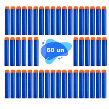 Refil Munição P/ Lançador De Dardos Nerf 60 Unidades - 90303311 ...