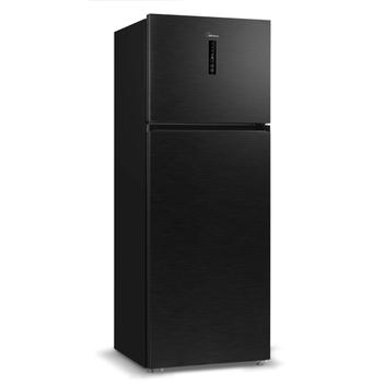 Geladeira/refrigerador 411 Litros 2 Portas Black Inox Slim - Midea - 220v - Md-rt580mta282