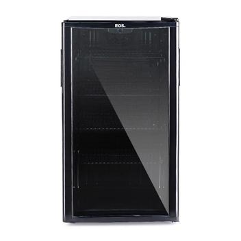 Geladeira/refrigerador 100 Litros 1 Porta Preto All Black - Eos - 110v - Eev110p