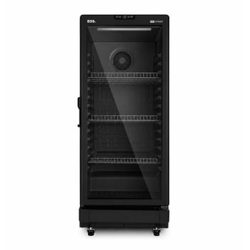 Geladeira/refrigerador 198 Litros 1 Porta Preto Eco Gelo - Eos - 220v - Eev200p