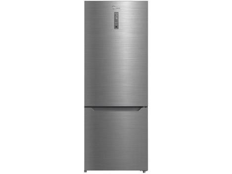 Geladeira/refrigerador 423 Litros 2 Portas Inox - Midea - 110v - Md-rb572fga041