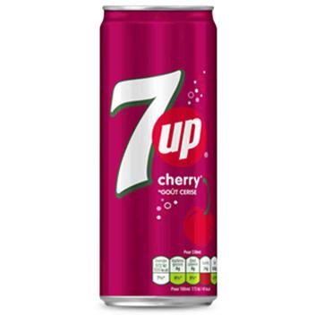 7up 様 Refrigerante 7UP Cherry Cereja Seven Up 330 ml - DR PEPPER