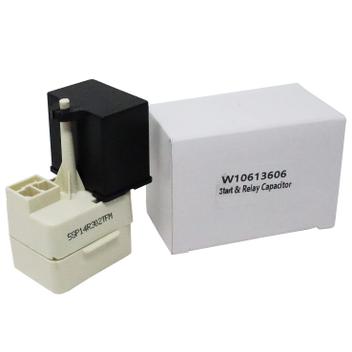 4-Pack HQRP Compressore Ptc Starter / Rel&egrave; + Kit Condensatore Per