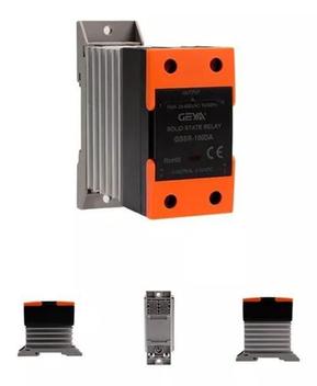 Relè statico 25A AC - 3-32Vdc 24-380Vac SSR-25DA stato solido relay - ART. EC01