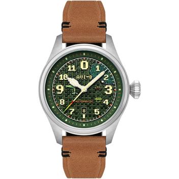 Relógio AVI-8 Clowes Automatic Capcom 1942 Pixel Green Ace AV-4126