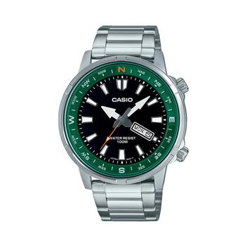Relógio Casio Bússola Giratória Verde - Mtd-130D-1A3Vdf - Relógio