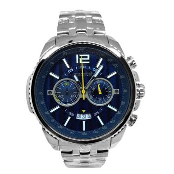 Relógio Magnum Steel Masculino MA32185S Pulseira Aço Prata Multifunção