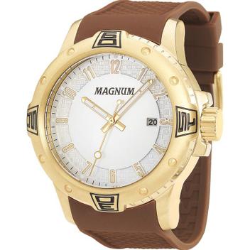 Relógio MAGNUM masculino preto prata aço MA34414P - Relógio Masculino -  Magazine Luiza