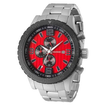 Relógio Magnum Masculino Sports MA33657P Chronograph Preto