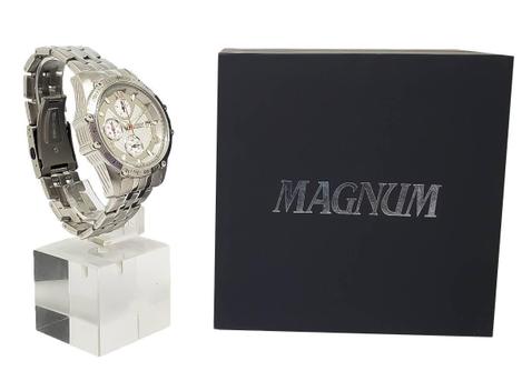 Relógio Masculino Magnum Analogico MA32461Q - Prata - Luxgolden