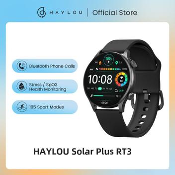 Relógio Smartwatch Haylou Solar Plus LS16 - Preto