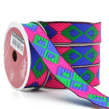 Greek Renda Renda Grega 30mm GR005 - 015 Multicolor - 9 Metros - Arte Punto - Renda ...