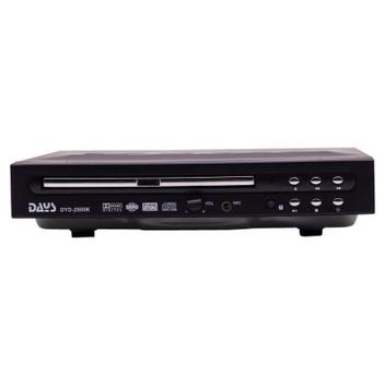 Reprodutor DVD Days DYD2500LK Karaoke 2 Canais Com Controle Remoto