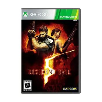 Resident Evil 5 Platinum Hits - Xbox 360 - CAPCOM - Jogos de Terror -  Magazine Luiza