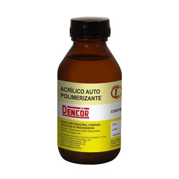 Resina Acrílico Auto Polimerizante Dencôr Líquido Clássico - Resina ...