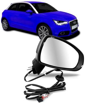 Espejo Retrovisor (cristal) Gran Angular Calefactado Para Audi A1 (8X) 2010-2018 – Lado Derecho EuroPartsDealer