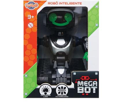 Brinquedo Robô Inteligente com Luz e Som Toyng - 43724 - Shop Macrozao