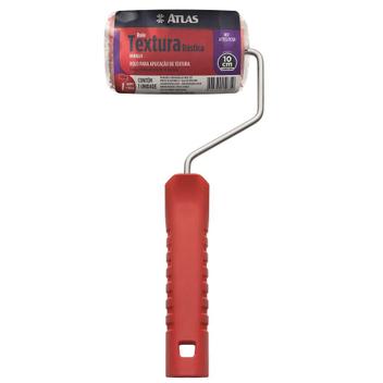 Rolo de Pintura Com Espuma de Textura Rustica At155sr 10cm Atlas - Rolo ...