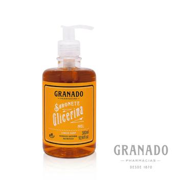Sabonete L quido 300ml Glicerina Mel Extrato Natural Granado Sabonete sabonete-l-quido-300ml-glicerina-mel-extrato-natural-granado-sabonete