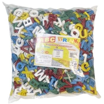 Saco ABC - Alfabeto Completo 1300 peças Gravo brink - Letras