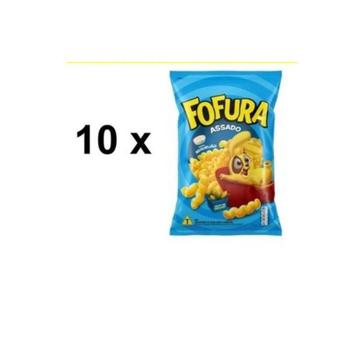 Salgadinho Fofura Requeijo 60g Kit com 10 unidades - Salgadinhos e ...