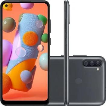 Samsung Galaxy A11 A115m 64gb Preto - Dual Chip