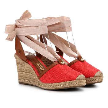 Sand lia Anabela Santa Lolla Espadrille Amarra o Feminina