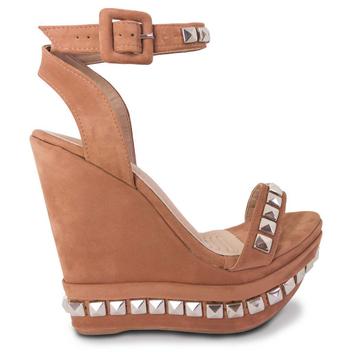 Sandália Anabela Tachas Caramelo Super Alta 14cm - FUEL FASHION - Outros  Moda e Acessórios - Magazine Luiza