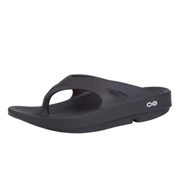 Sandália de recuperação OOFOS Original Black Feminina 5 Masculina