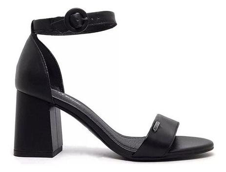 Sandália Feminina Bottero 362501 Couro Burnish Salto Bloco - Sandália ...