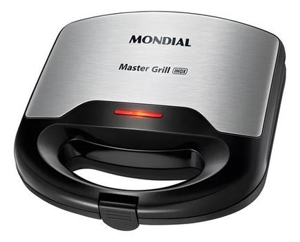 Sanduicheira Master Grill Mondial Inox S-20 110v 60hz - Sanduicheira / Sanduicheira Grill - Magazine Luiza