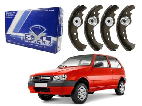 Sapata de freio syl original fiat uno 1.0 2004 a 2013 - Sapata de Freio ...