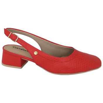 Sapato Social Feminino Salto Baixo Comfortflex Sapato Casual