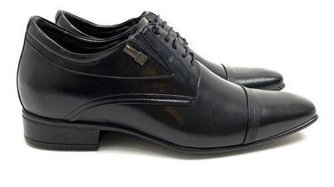 Sapato social grow air manhattan jota pe pelica carneiro 6.5 cm + alto  preto masculino - Sapato Social Masculino - Magazine Luiza