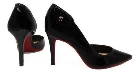 scarpin preto salto 15