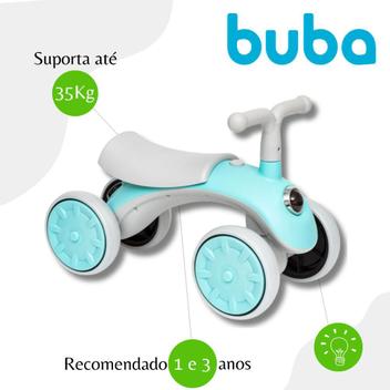 Scooter Infantil De Equilibrio 4 Rodas Buba - Azul - Andador Infantil ...