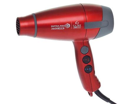 MUZIZY Aquecedor de salão de cabeleireiro secador de cabelo portátil secador  de cabelo profissional em pé secador de cabelo aquecedor de cabelo vermelho  1000W queimadura fria/vermelho/mostrado