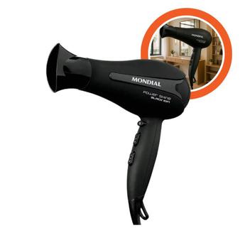 Secador De Cabelo Profissional Ions Jato De Ar Frio 110V SC13 ...