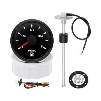 Sensor de Nível de Combustível 0-190 Ohm - 52mm, 7 Cores, à Prova d ...