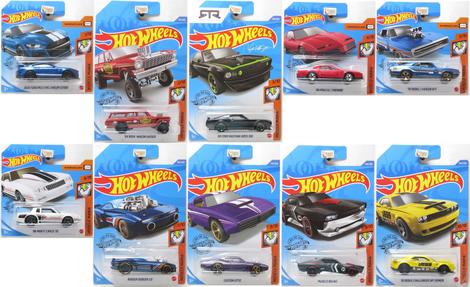 Série Muscle Mania Completa - Main Line 2020 - 10 Miniaturas - Hot